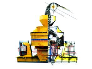 沖擊式破碎機結構圖